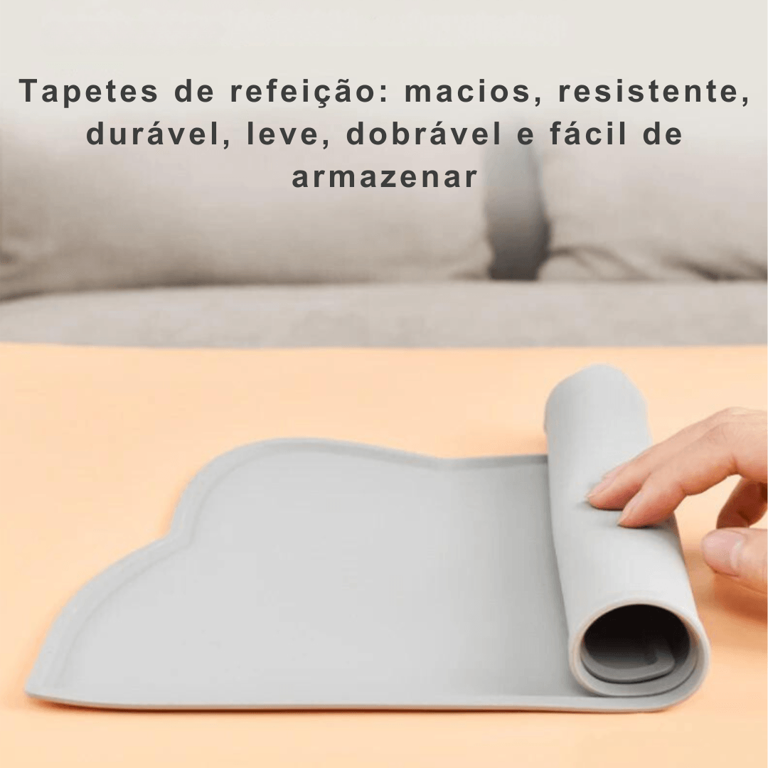 Tapete Impermeável para Alimentação para Pet - O Chico Tem