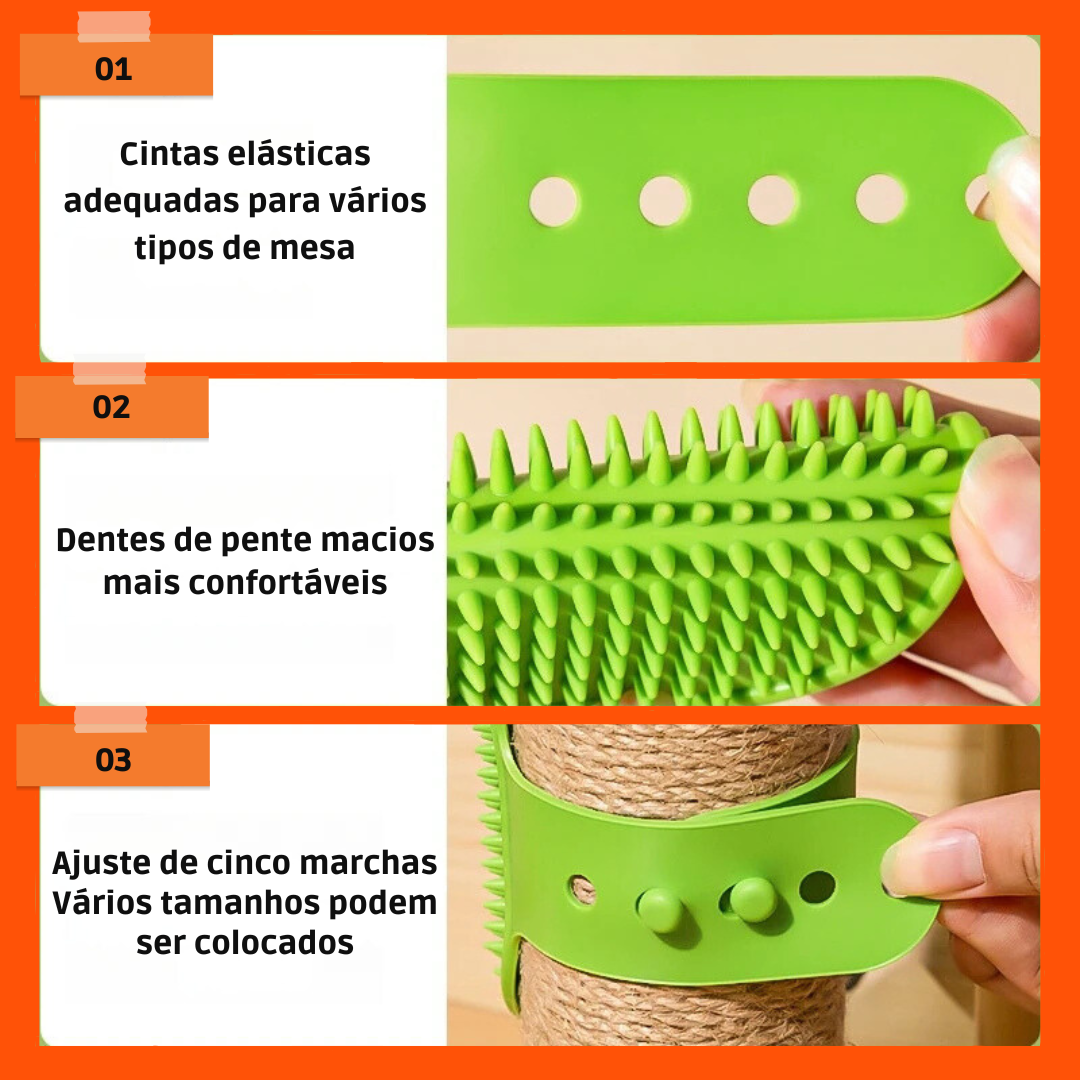 Arranhador de Mesa para Gatos - O Chico Tem