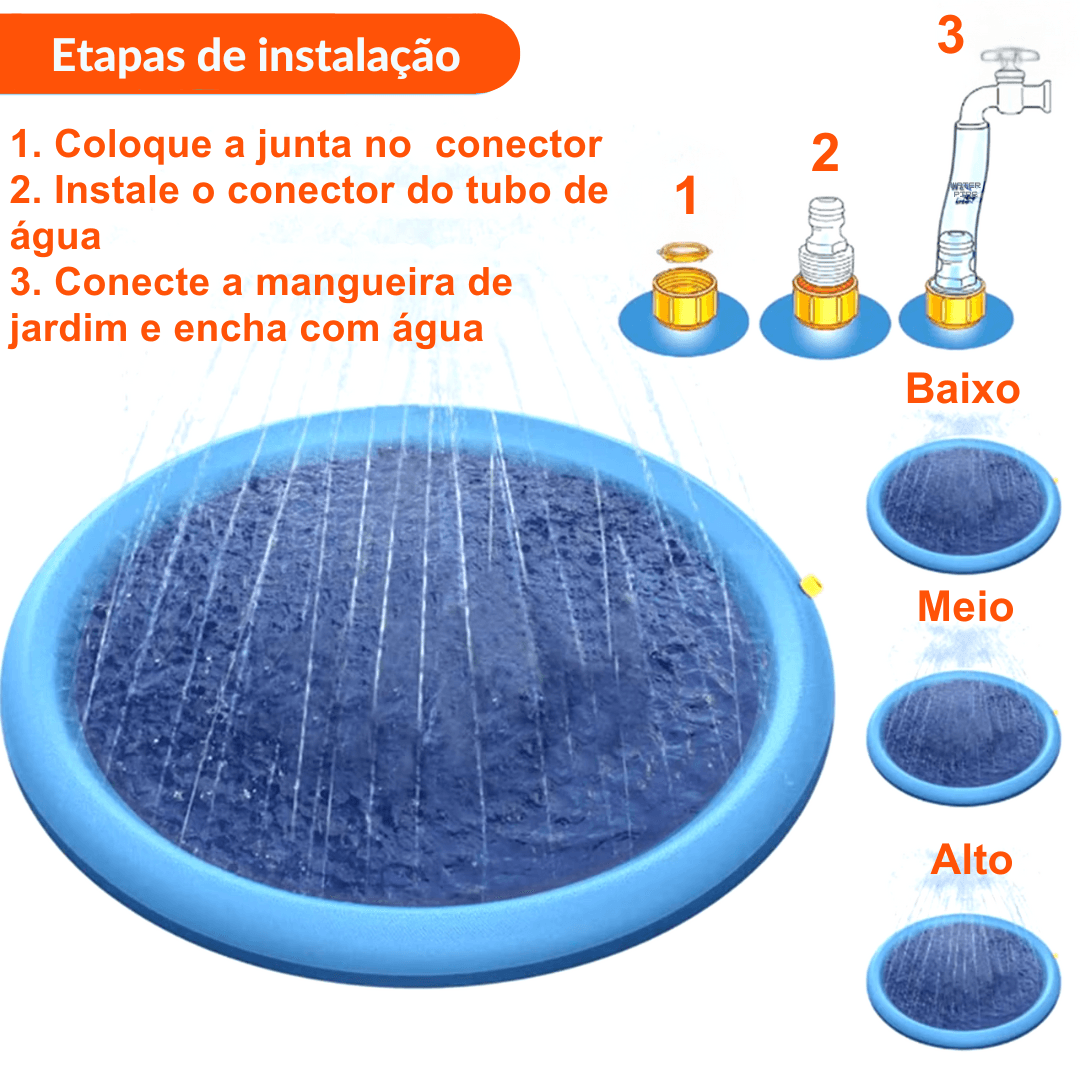 Piscina Para PET - O Chico Tem