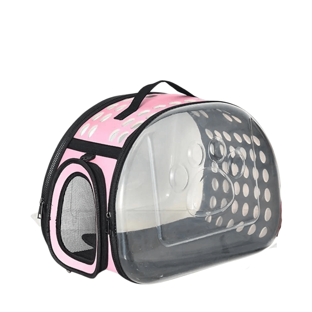 Bolsa transparente para transporte de animais - O Chico Tem