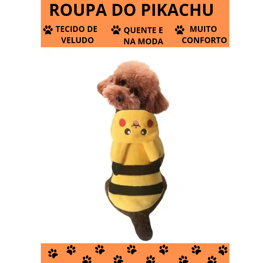 Roupa de Personagem para PET - O Chico Tem