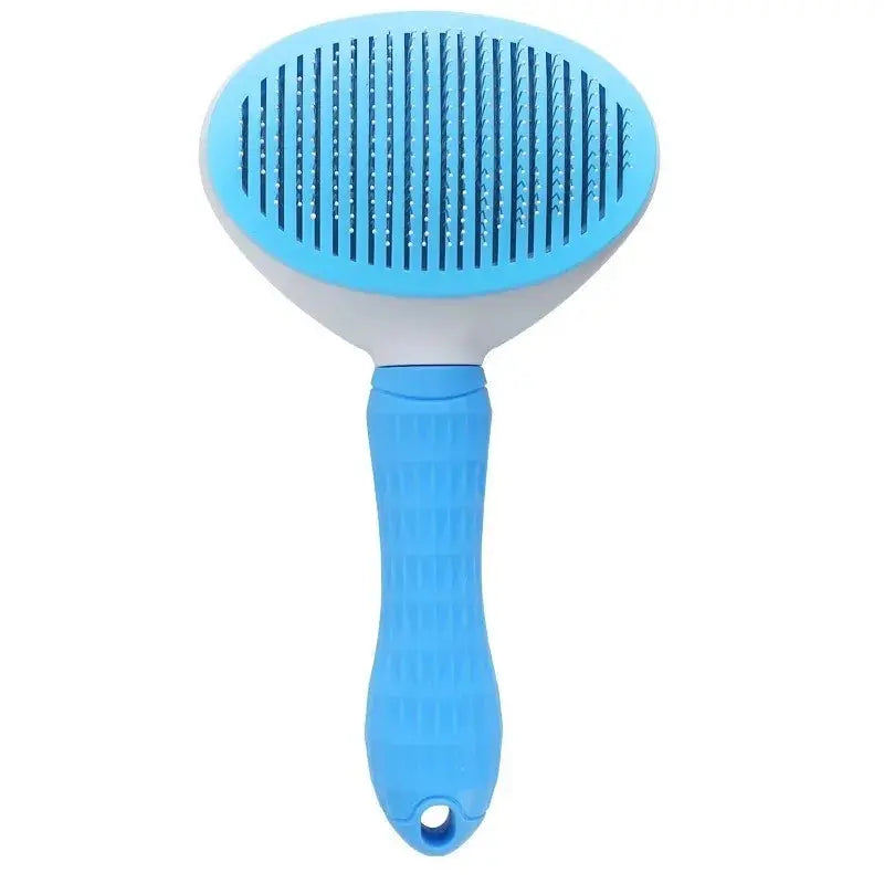 Escova auto-limpante para animais, removedor de cabelo, pente desnatador, ferramentas de higiene, cães e gatos, acessórios para animais