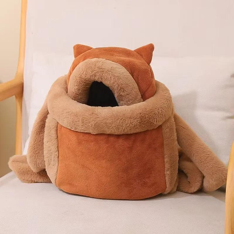 Bolsa de transporte de pelúcia para pets - O Chico Tem