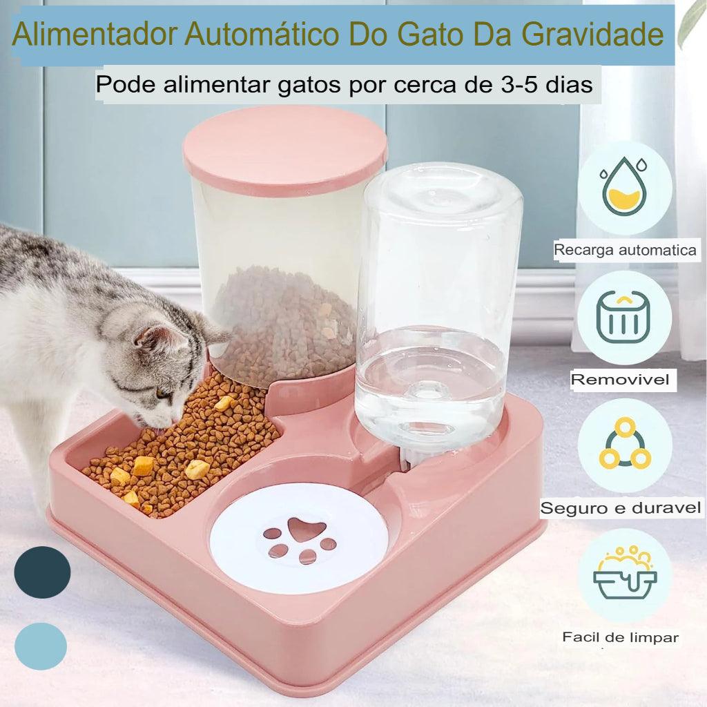 Alimentador para PETS 2 em 1  - O Chico Tem
