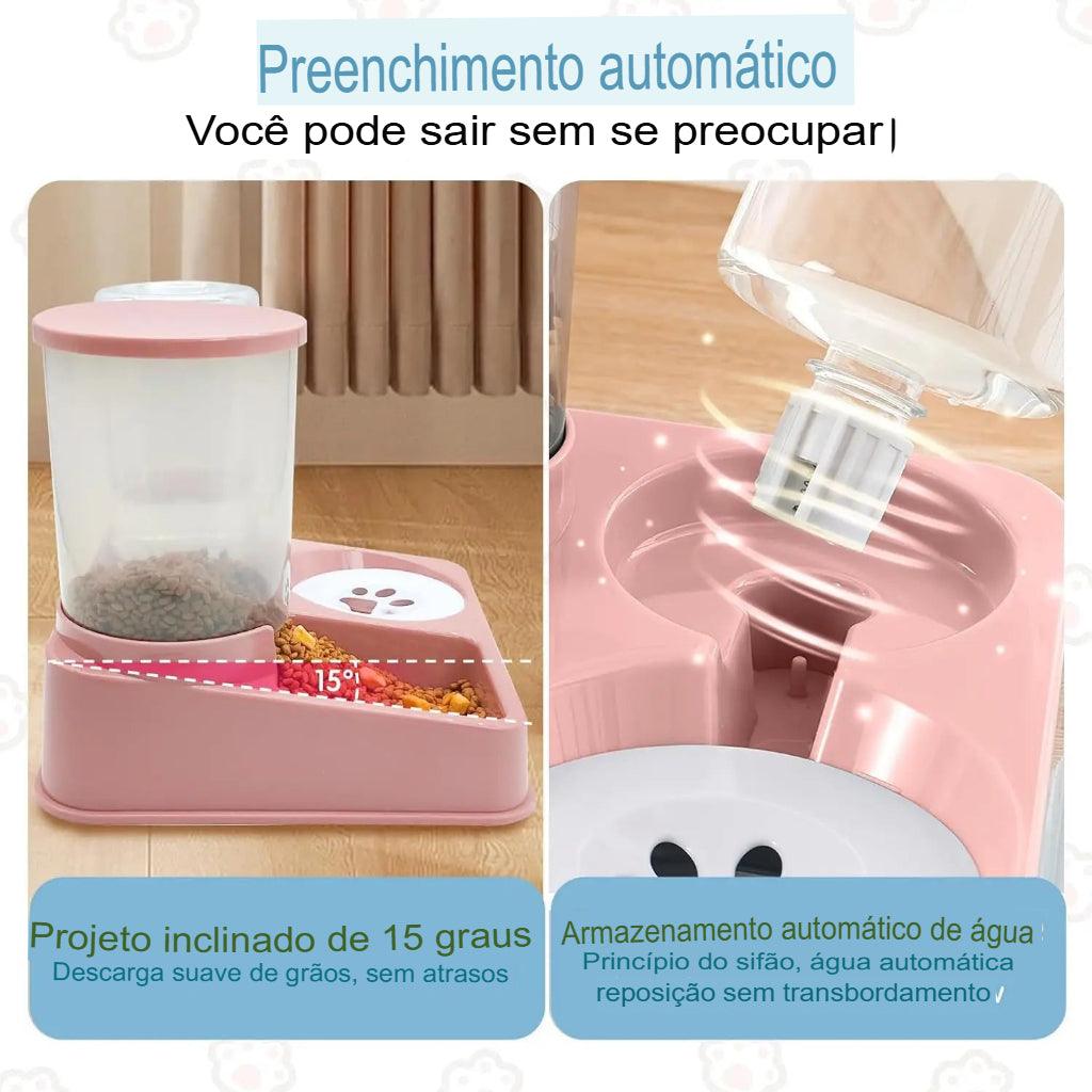 Alimentador para PETS 2 em 1  - O Chico Tem