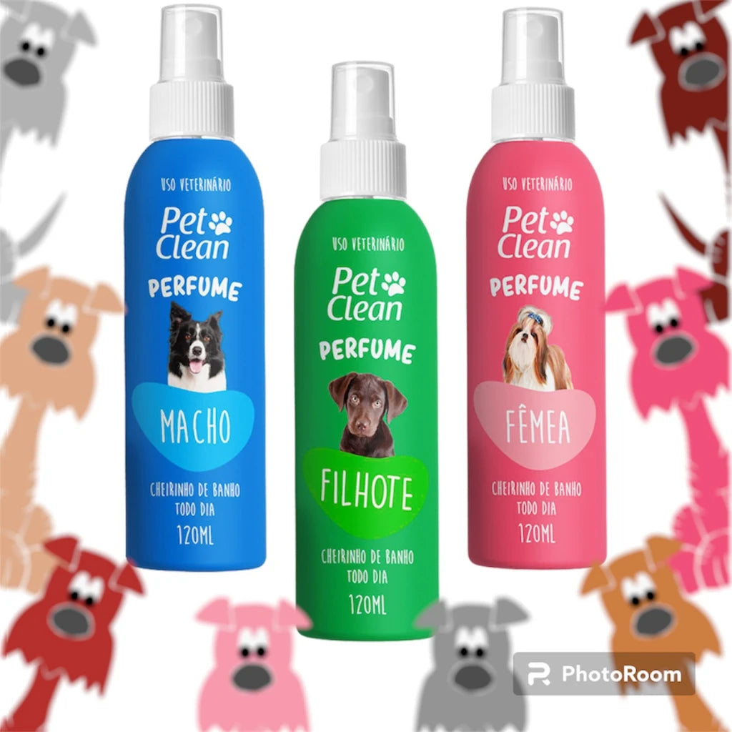 Perfume Pet Clean para Cães e Gatos - O Chico Tem