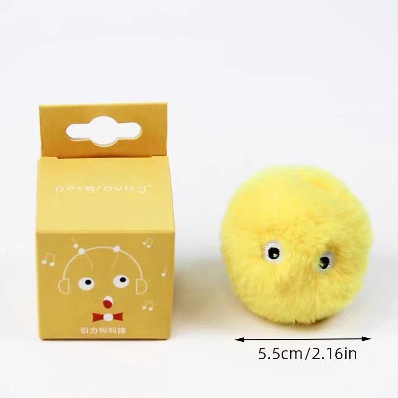 Bola de Brinquedo Interativa de Pelúcia para Gatos - O Chico Tem