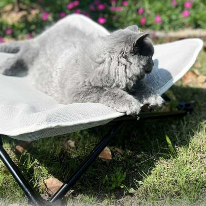 Cama de marcha dobrável ao ar livre universal para todas as estações, ninho de gato, suprimentos para cães, aplicável ao tamanho pequeno e médio