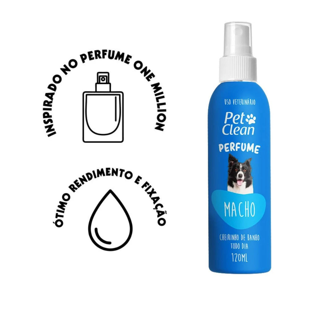 Perfume Pet Clean para Cães e Gatos - O Chico Tem