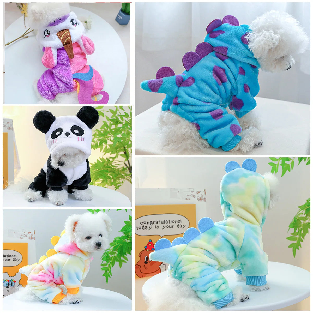 Roupas Divertidas de Bichinhos para PETS - O Chico Tem
