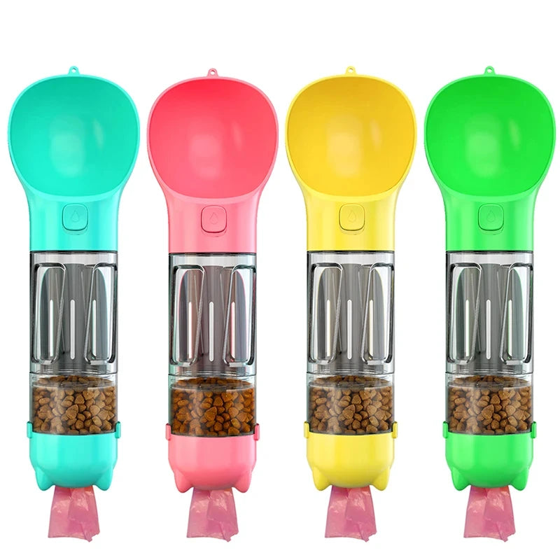 Dispensador de água na parede, Garrafa para cães e gatos, Garrafas para casa de banho, 3 em 1