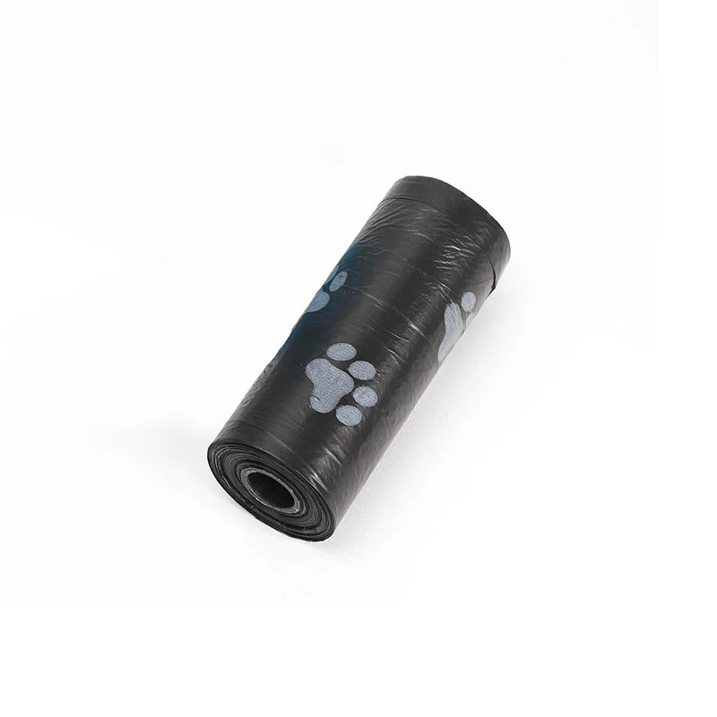 Paw Print Pet Lixo Sacos, prova de vazamento, Dog Waste Bags, Doggie Poop Bags, 10 Rolls