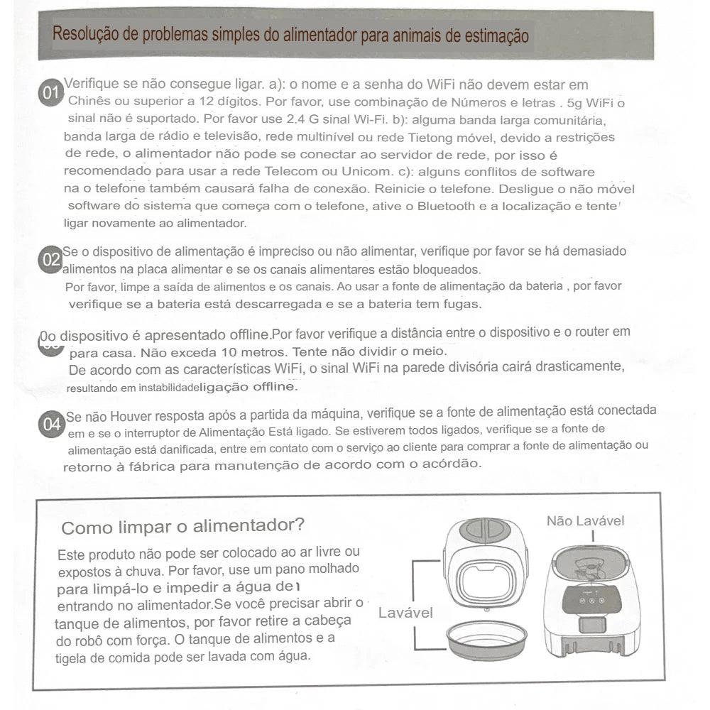 Alimentador Automático para PETS - O Chico Tem