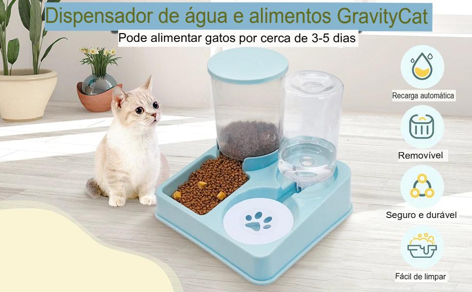 Alimentador para PETS 2 em 1  - O Chico Tem
