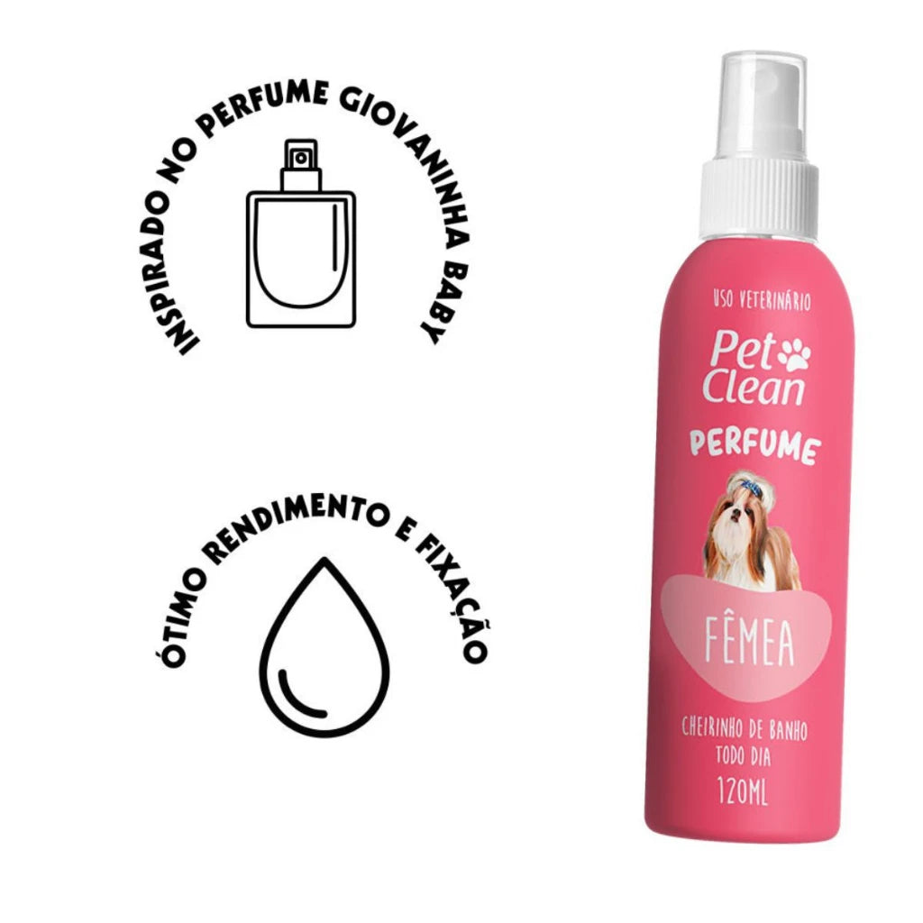 Perfume Pet Clean para Cães e Gatos - O Chico Tem