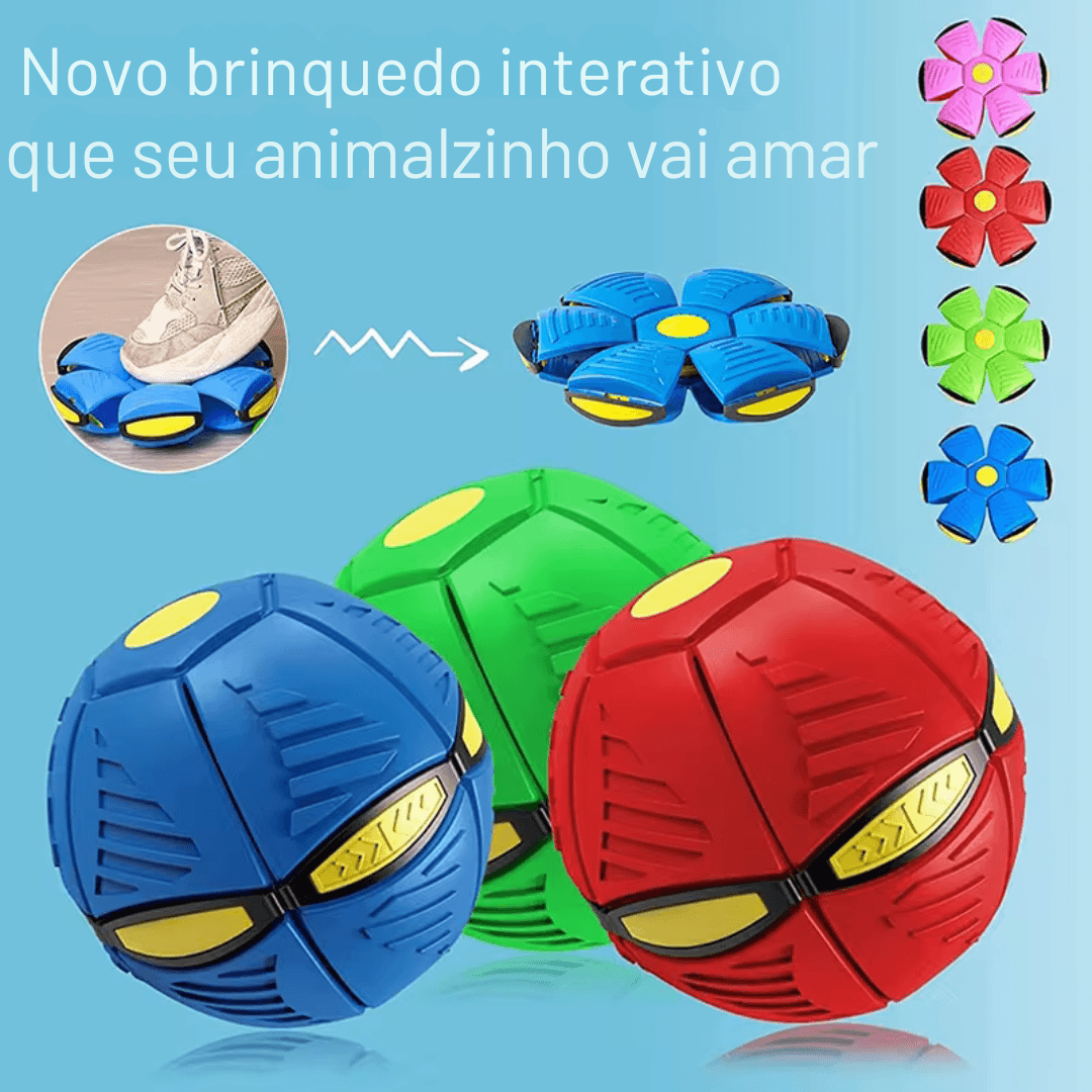 Bola Mágica Interativa para Cachorros - O Chico Tem
