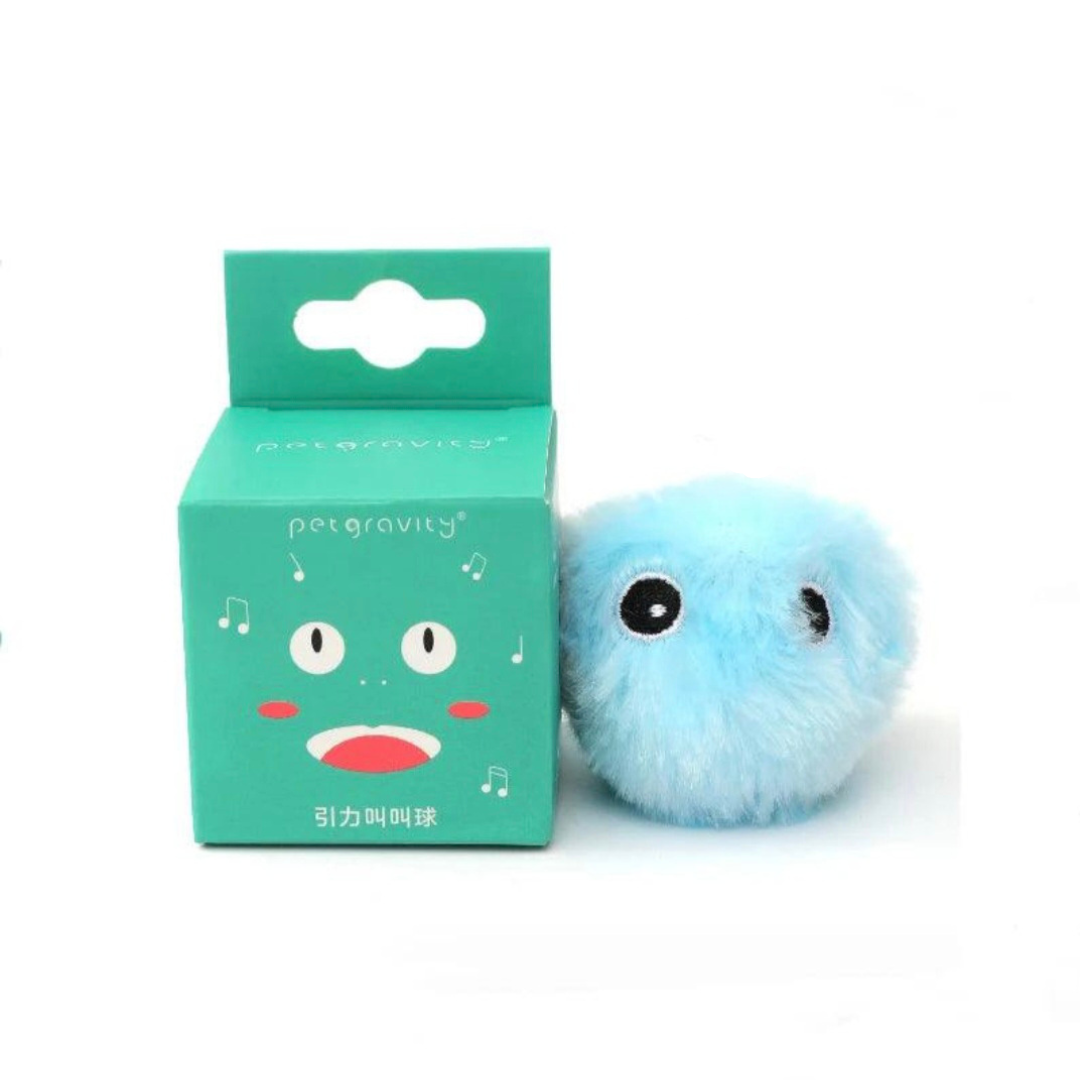 Bola de Brinquedo Interativa de Pelúcia para Gatos - O Chico Tem