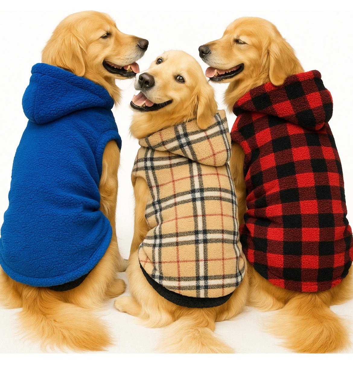 Roupa de inverno para cães grandes - O Chico tem