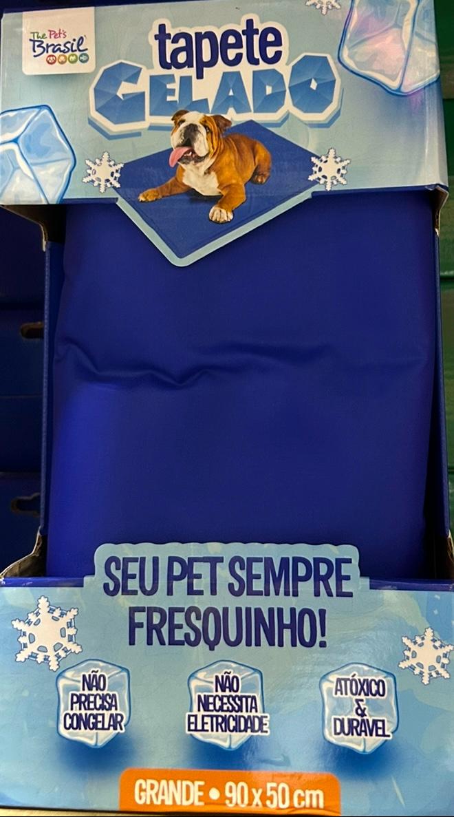 Tapete Gelado para Cães - O Chico Tem