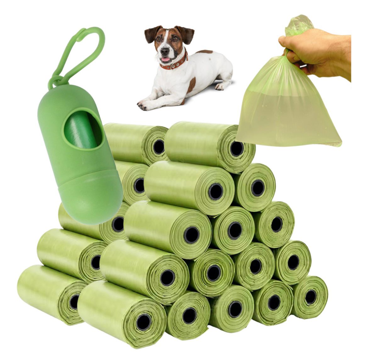 Kits de saquinhos Cata-caca de pet biodegradaveis - O Chico Tem