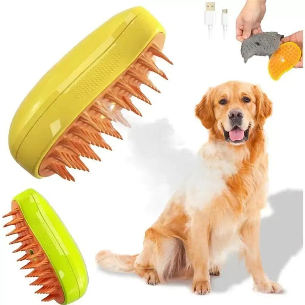 Escova a Vapor 3 em 1 para animais - O Chico Tem