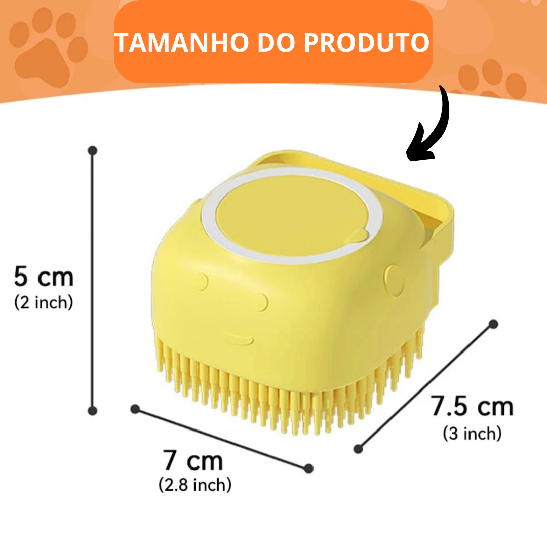 Escova de Banho para PETS - O Chico Tem