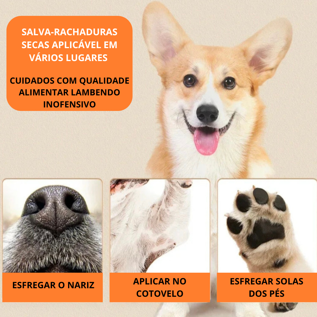 Creme Hidratante para Patas de Cães e Gatos - O Chico Tem