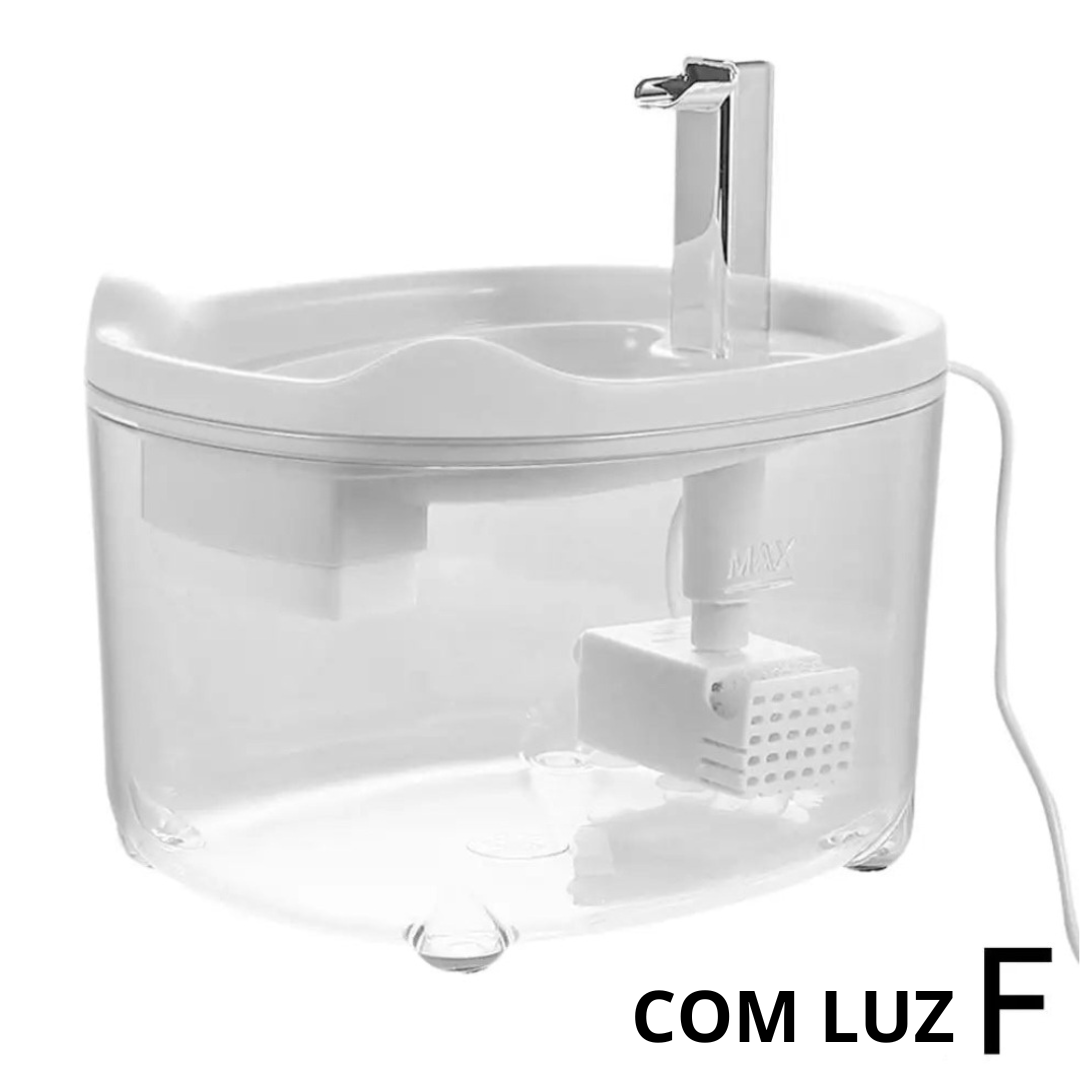 Fonte de Água Automática Silenciosa para Pets 1.5L