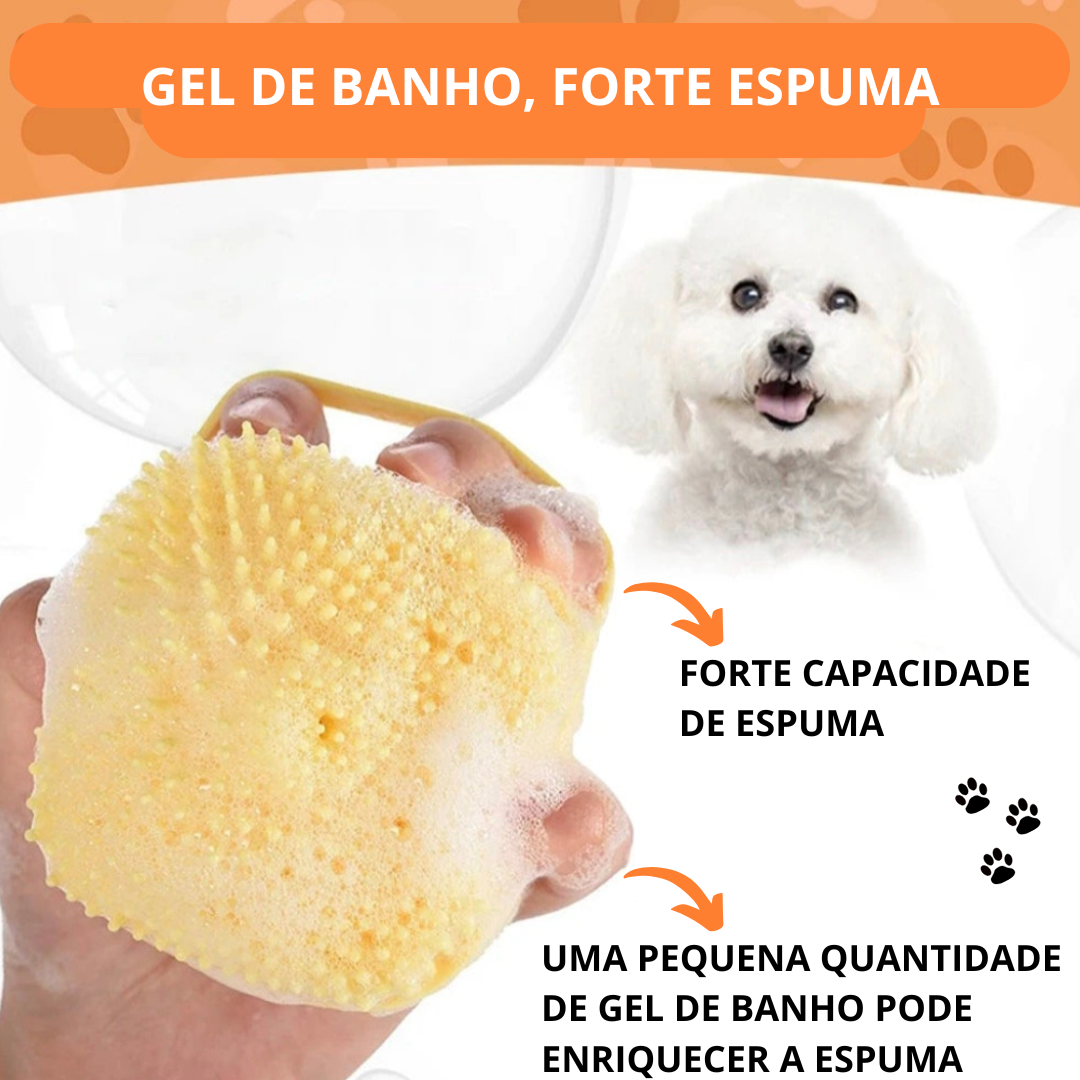 Escova de Banho para PETS - O Chico Tem