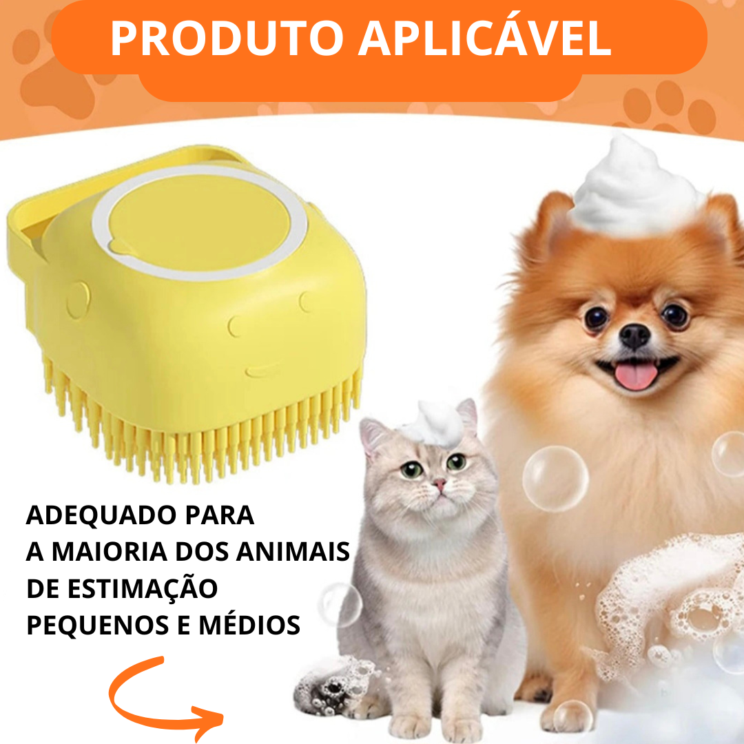 Escova de Banho para PETS - O Chico Tem
