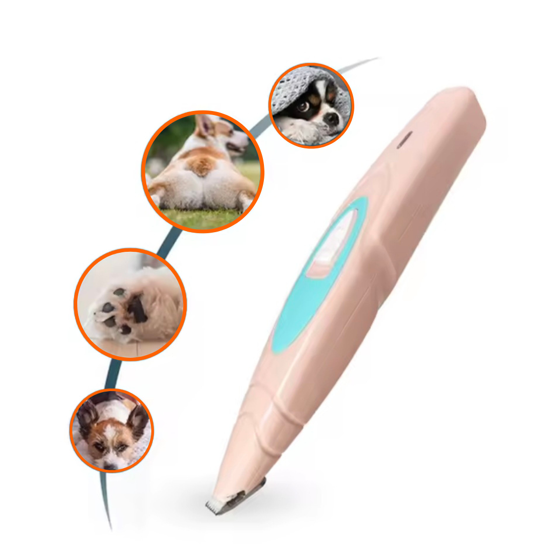 Aparador de Pelos Elétrico para PETS - O Chico Tem