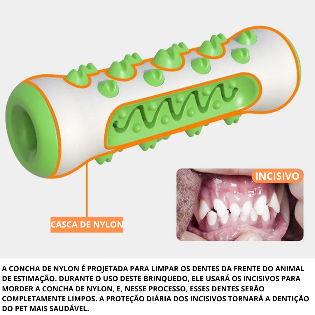 Brinquedos para Limpeza de Dentes para PETS - O Chico Tem