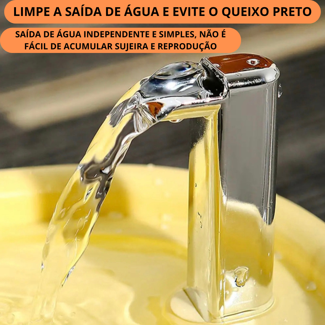 Fonte de Água Automática Silenciosa para Pets 1.5L
