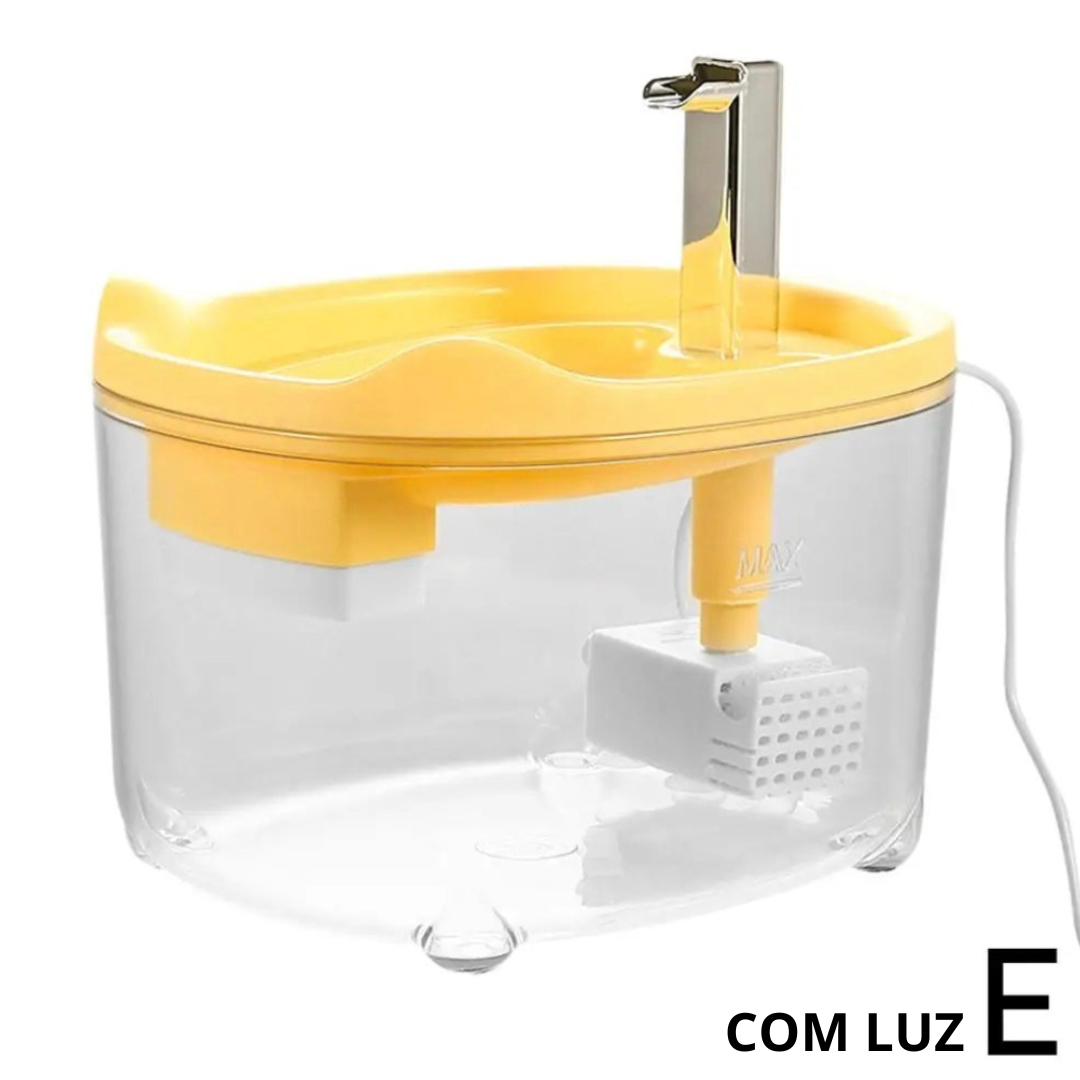 Fonte de Água Automática Silenciosa para Pets 1.5L