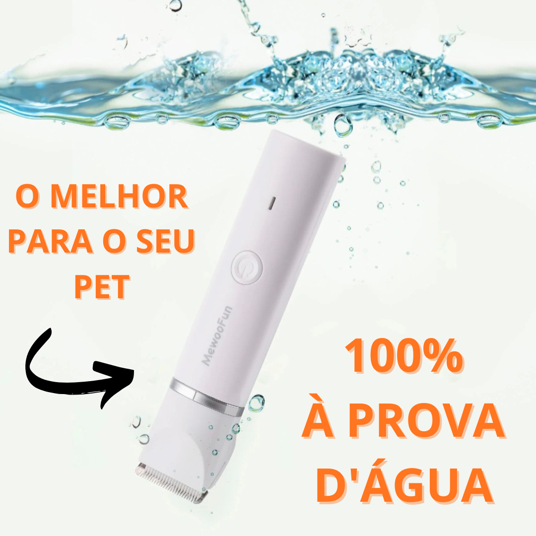Cortador de Cabelo Elétrico 4 em 1 para Pets - O Chico Tem