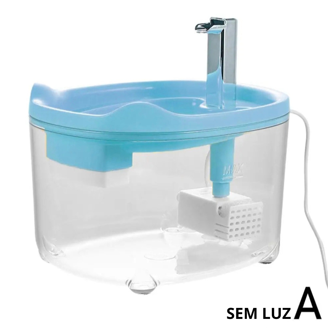 Fonte de Água Automática Silenciosa para Pets 1.5L